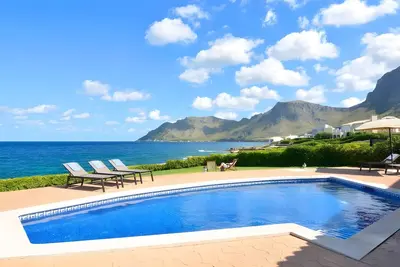 Image de Villa 'Es CalĂł' avec vue sur la mer, Wi-Fi et climatisation