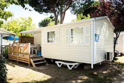 Image de Mobil-home Einfache Terrasse