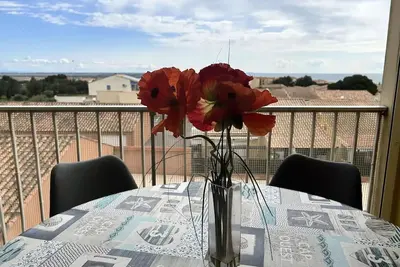 Appt 2 pièces 4 couchages Saint Pierre La Mer
