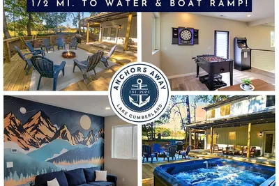 Image de Near lake\/boat ramp, hot-tub, fire-pit, king suite