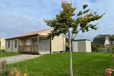 Image de Chalet tout confort 6 personnes, 3 chambres proche des Mégalithes et des plages