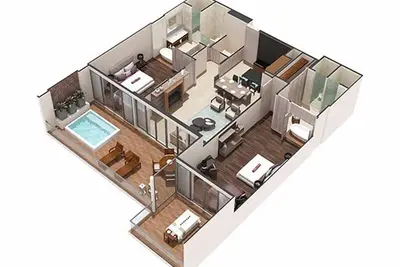 Image de Spacious Two Bedroom Spa Suite At Vidanta Resort In Nuevo Nayarit Vallarta
