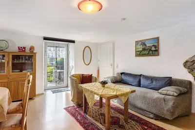 Image de Appartement 'Ferienwohnung 1' avec terrasse privée, jardin partagé et Wi-Fi