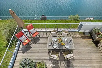 Image de View - directly on the water, 2 bathrooms, whirlpool bath, shower, sauna, fireplace, balcony