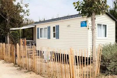 Image de Mobil-home Einfache Terrasse