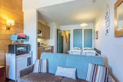 Image de Charmant duplex 2 pièces, 4 pers. , balcon, casier à skis - La Plagne