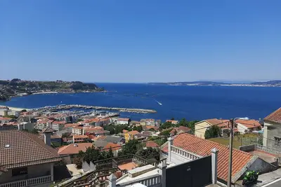 130 m2 apartment with incredible views of the Ria de Pontevedra