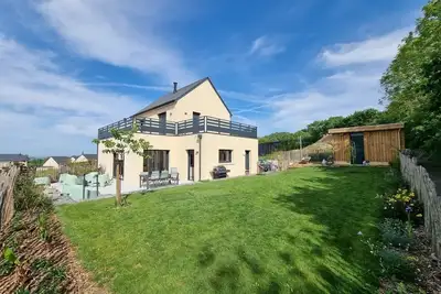 Image de Villa accueillante 6-8 pers, accès Pmr et jardin en baie du Mont-Saint-Michel