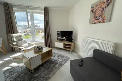 Modern 2-bedroom flat Free parking