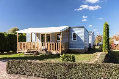 Image de Mobil-home | Premium Azure | 3 Ch. | 6 pers. | Terrasse surélevée