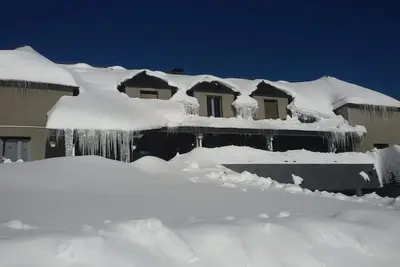 Image de Maison 'Gite Chaletdusoulor - All Inclusive' avec vue sur montagne, terrasse privée et Wi-Fi