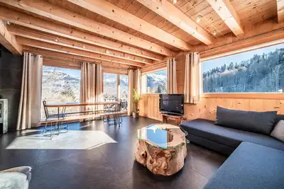 Image de Chalet \"Le Mas Devant\" avec vue sur les montagnes, terrasse privée et Wi-Fi