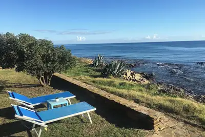 Maison Sur La Mer, Pieds Dans L'Eau \nVUE Imprenable Avec Jardin Et Plage Privee