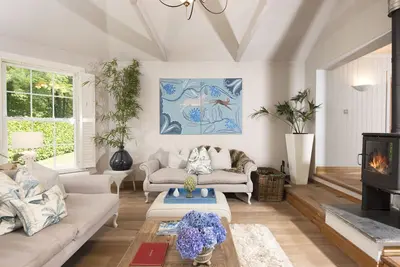 Tucked away in a magical corner of Cornwall, South Lodge sits peacefully on the enchanting Bonython