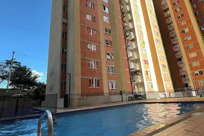 Image de Charming two bedroom shared in lovely Bello with WiFi, 24 hr Security, Pool, Sauna