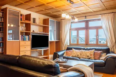 Image de Appartement avec sauna privé, balcon et Wi-Fi