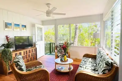 Image de Bright 3-bedroom tropical house in Waimanalo Beach Lots