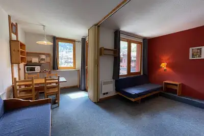 Image de Studio confortable, proche pistes, animaux admis