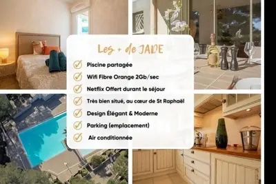 Image de Charmant 73m² | piscine | 500 m de la mer |parking