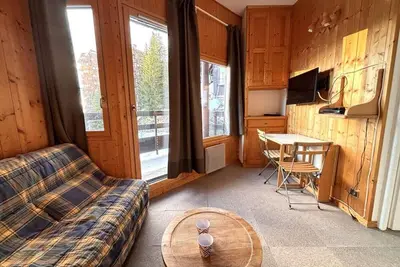 Image de Pied des pistes de ski, 11er étage, balcon, télévision, casier à ski, 32m², Avoriaz
