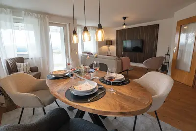 Image de Appartement 'Wohnung Im Rheintal' avec balcon et Wi-Fi