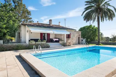 Image de Villa à Caimari avec Piscine et Montagnes