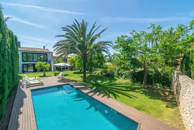 Image de Villa à Alaró avec piscine d'eau salée