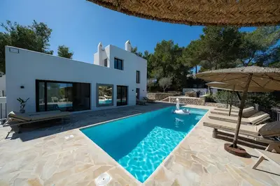 Image de Belle maison de vacances avec vue sur la mer