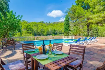 Image de Can Bolei - Villa Con Piscina Privada En Sant Elm