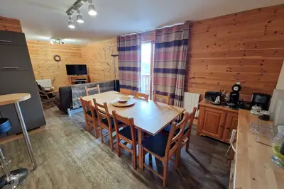 Image de Appartement spacieux 8 pers, cœur de Valfréjus