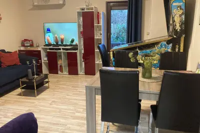 Image de Modern apartment in Haundorf with terrace and balcony at ground level. Dogs welcome