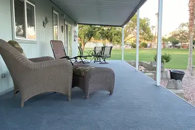 Image de Charming 2-bedroom mobile home with WiFi, Ac in Thousand Palms