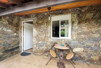 Image de Chambre 'Quarto 12 - Gojim Casa Rural' avec vue montagne, piscine partagée et Wi-Fi