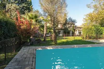 Image de Maison de vacances 'Le Patio' avec piscine partagée, terrasse privée et Wi-Fi