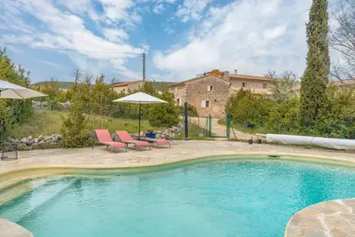 Image de La maison \"La Buisse - Grand Gite\" avec vue sur la montagne, terrasse privée et Wi-Fi
