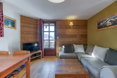 Image de Appartement \"Regain 3\" avec vue sur montagne, terrasse privée et balcon