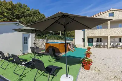 Image de Merveilleuse maison de vacances privée avec climatisation, Wifi, piscine privée, Tv et terrasse