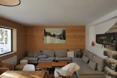 Image de Appartement 200m2 pour 14 au pied des pistes. La Giettaz Le Plan.