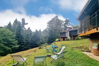 Image de Triplex Montagnard avec Sauna et Balcon, Vue Pistes