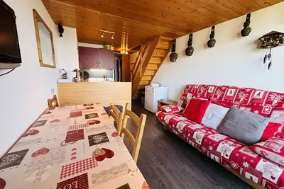 Image de Triplex 6 pers, proche pistes, balcon, animaux admis