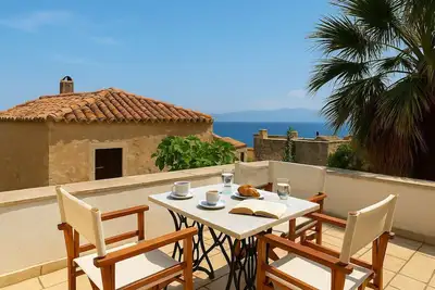 Image de Menexes Suites | Melica Suite Balcony w/ Sea View