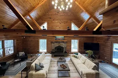 Image de New Plunge Pool! Stylish 3-bedrm Cabin Adult Retreat Next To Delaware Water Gap