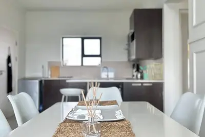 Enjoy a stylish experience at this centrally-located den!