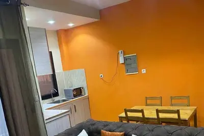 Image de Appartement meublé à Ouakam avec un grand lit