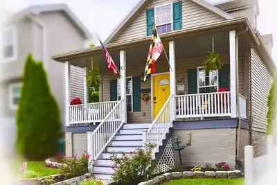 Image de 3bd & 2bath cottage-sleeps 6       1 bed and bath on 1st floor