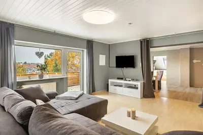 Image de Appartement 'Ferienwohnung Felsenweg' avec jardin partagé, balcon et Wi-Fi