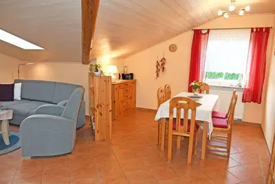 Image de Vacation apartment with balcony and fireplace Bernstein - Holiday apartments with fireplace and