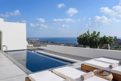 Villa di Capo - Antonis with Private Pool & Sea View