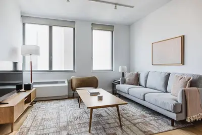 Image de Blueground | Jersey City 1bd apartment