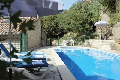 Image de Maison de vacances pour 6 avec piscine privée
